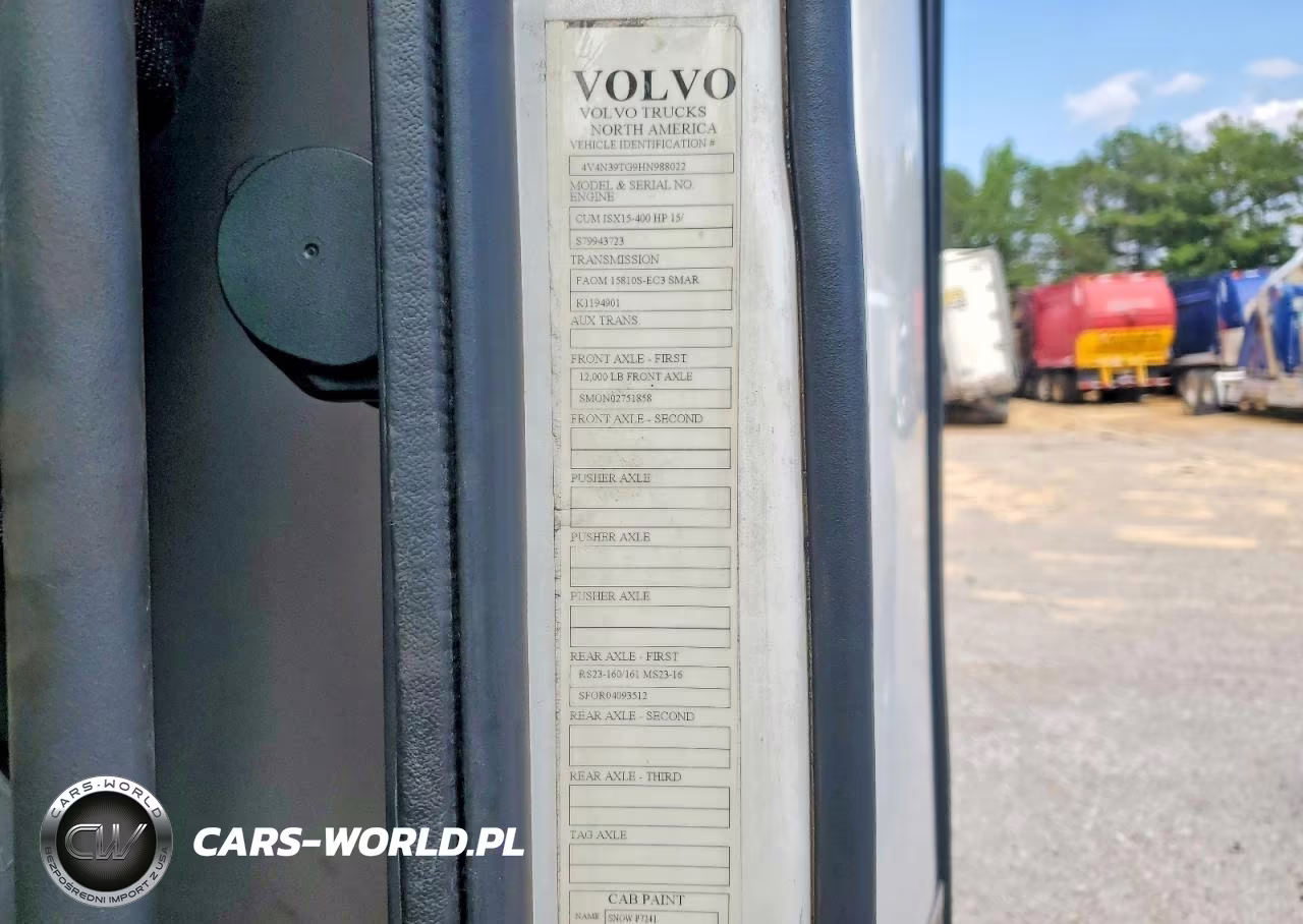 2017 Volvo Vnl Semi Truck VIN:4V4N39TG9HN988022 - 10