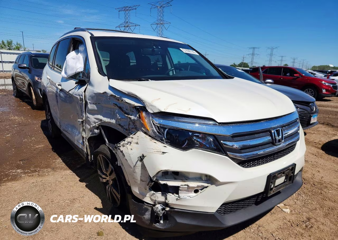 2017 Honda Pilot Exl VIN:5FNYF6H57HB072444 - 4