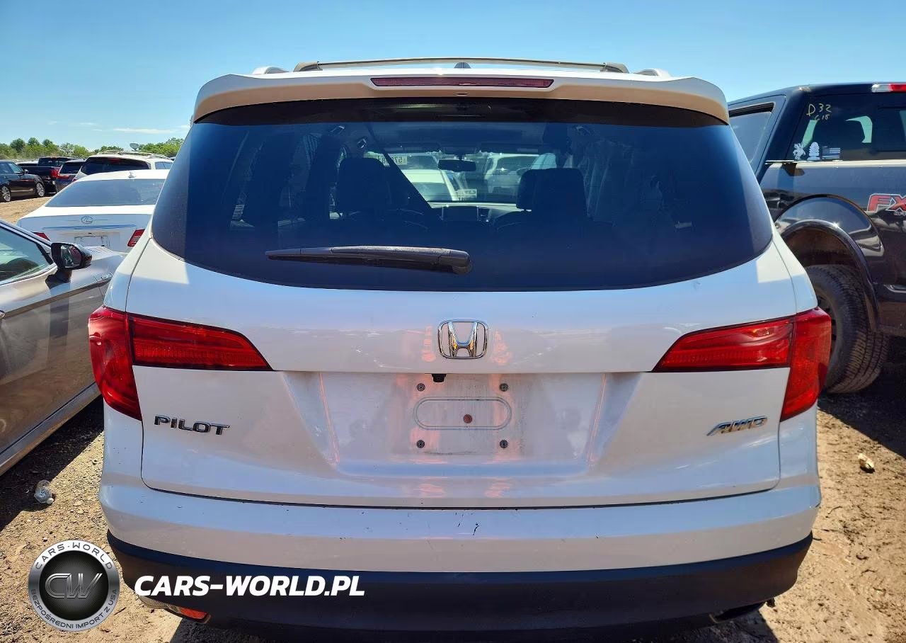 2017 Honda Pilot Exl VIN:5FNYF6H57HB072444 - 6