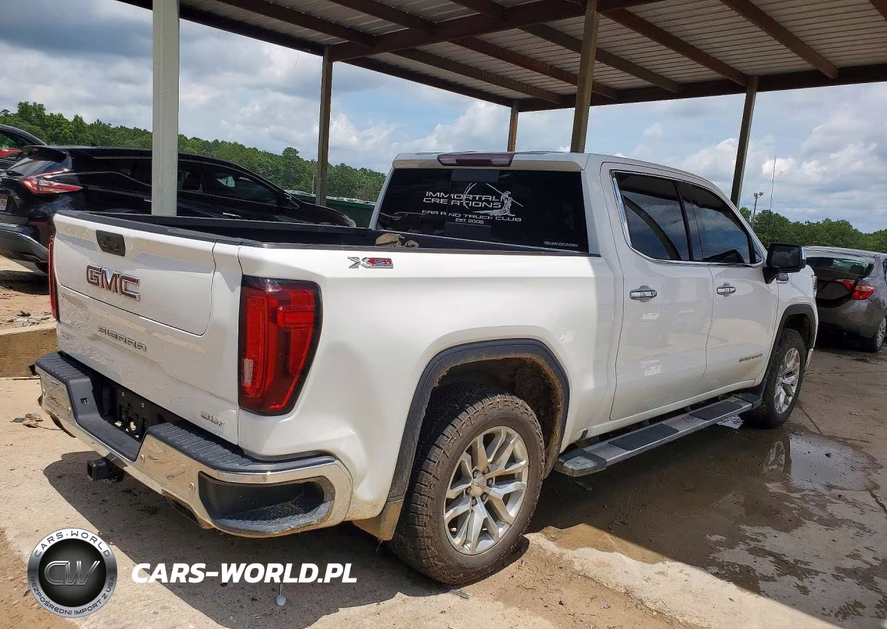 2021 GMC Sierra K1500 Slt VIN:3GTU9DED9MG345409 - 3