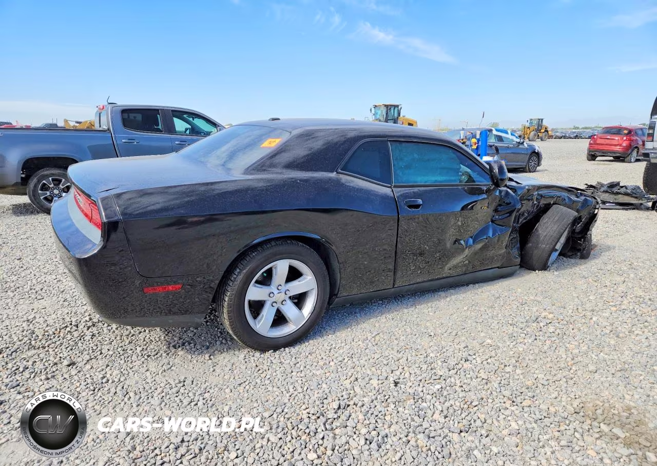 2014 Dodge Challenger Sxt VIN:2C3CDYAG8EH293634 - 3