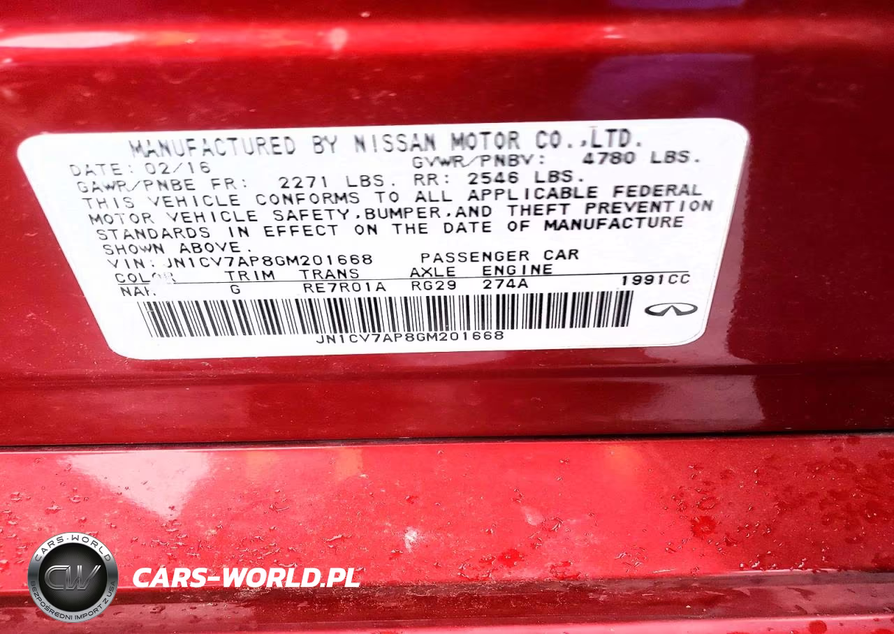 2016 Infiniti Q50 2.0T Premium VIN:JN1CV7AP8GM201668 - 12