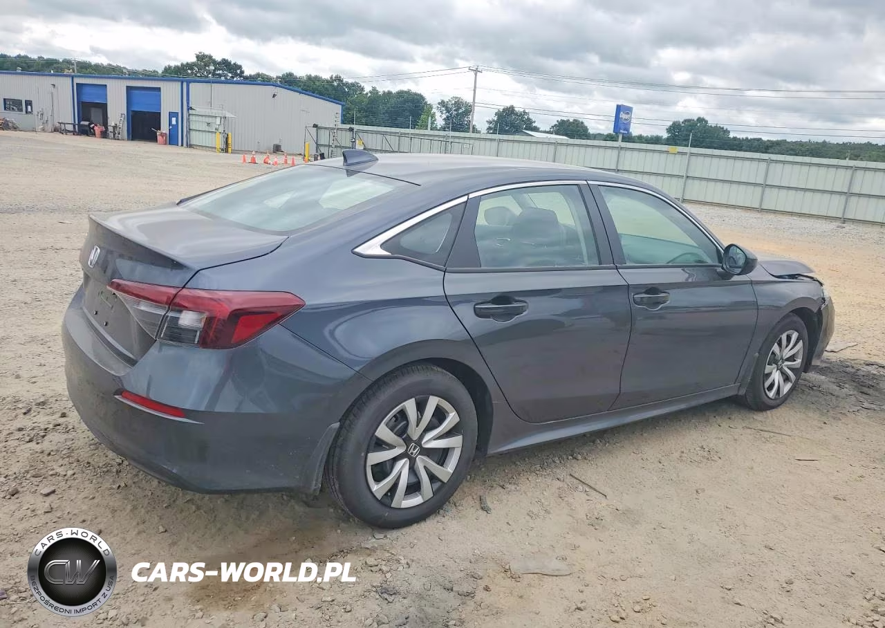 2026 Honda Civic Lx VIN:2HGFE2F20TH579086 - 3