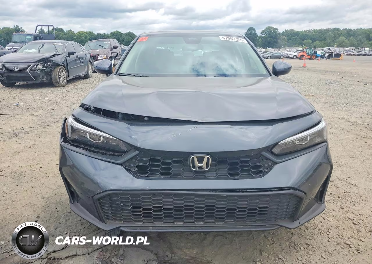 2026 Honda Civic Lx VIN:2HGFE2F20TH579086 - 5