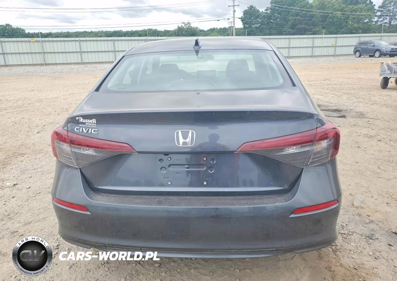 2026 Honda Civic Lx VIN:2HGFE2F20TH579086 - 6