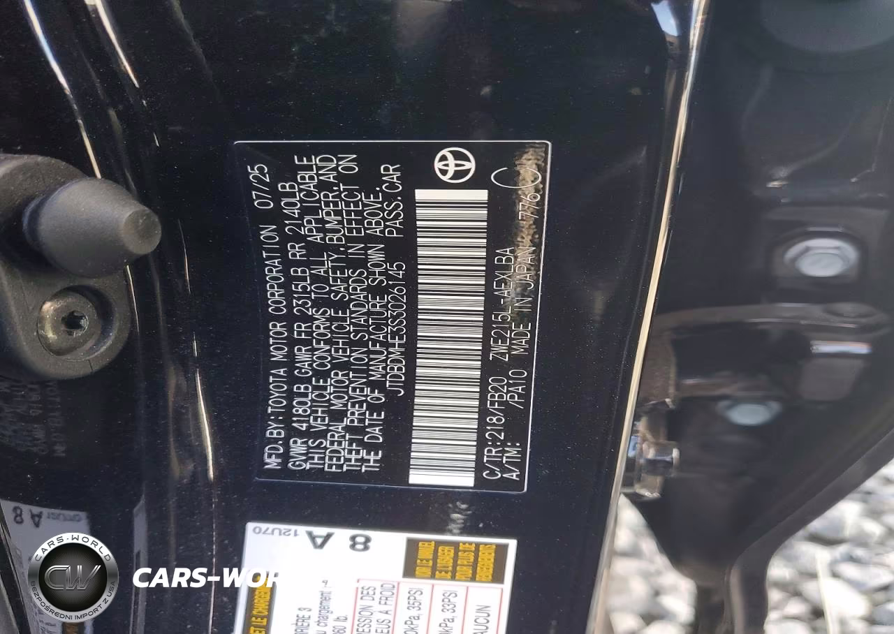 2025 Toyota Corolla Hybrid Le VIN:JTDBDMHE3S3026145 - 13