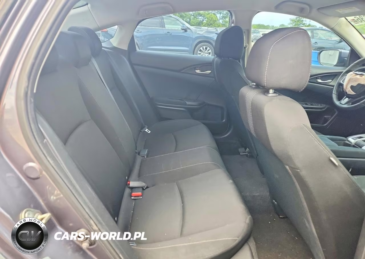 2019 Honda Civic Lx VIN:19XFC2F68KE016269 - 10