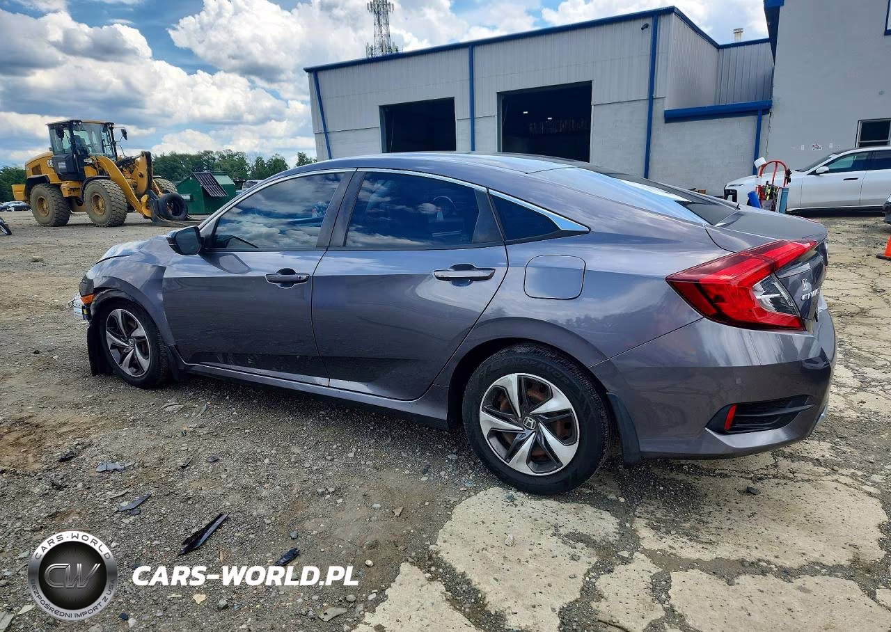 2019 Honda Civic Lx VIN:19XFC2F68KE016269 - 2