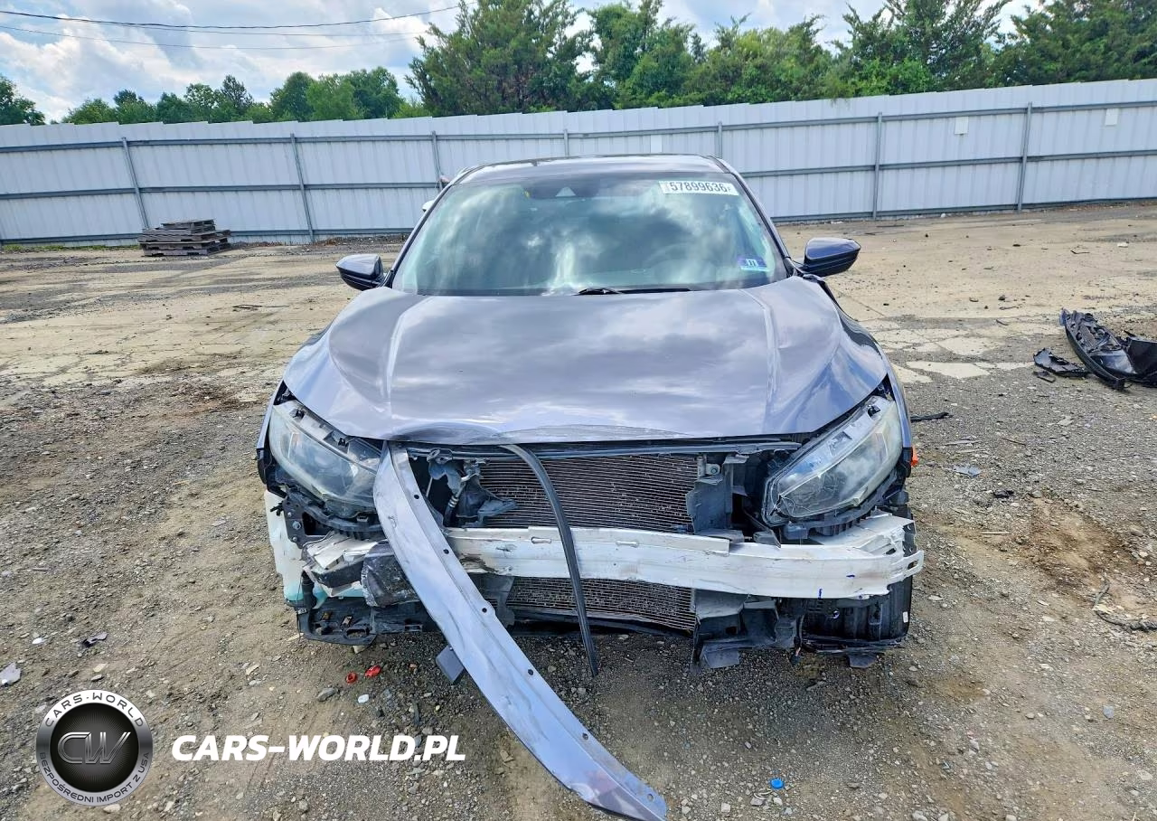 2019 Honda Civic Lx VIN:19XFC2F68KE016269 - 5