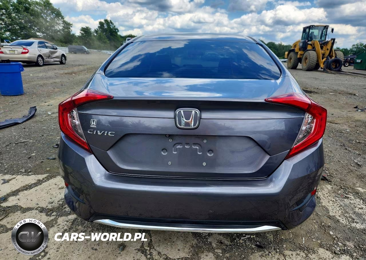 2019 Honda Civic Lx VIN:19XFC2F68KE016269 - 6
