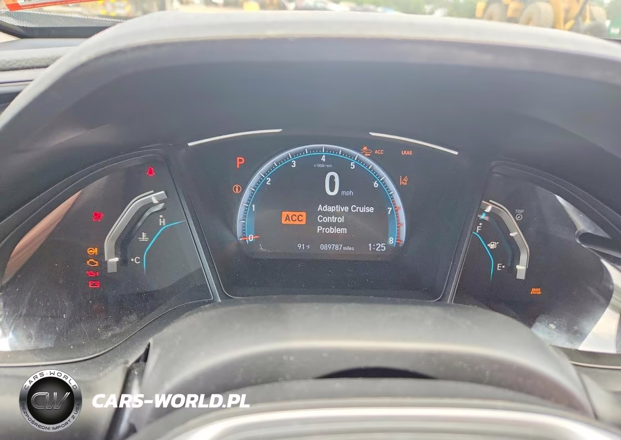 2019 Honda Civic Lx VIN:19XFC2F68KE016269 - 9