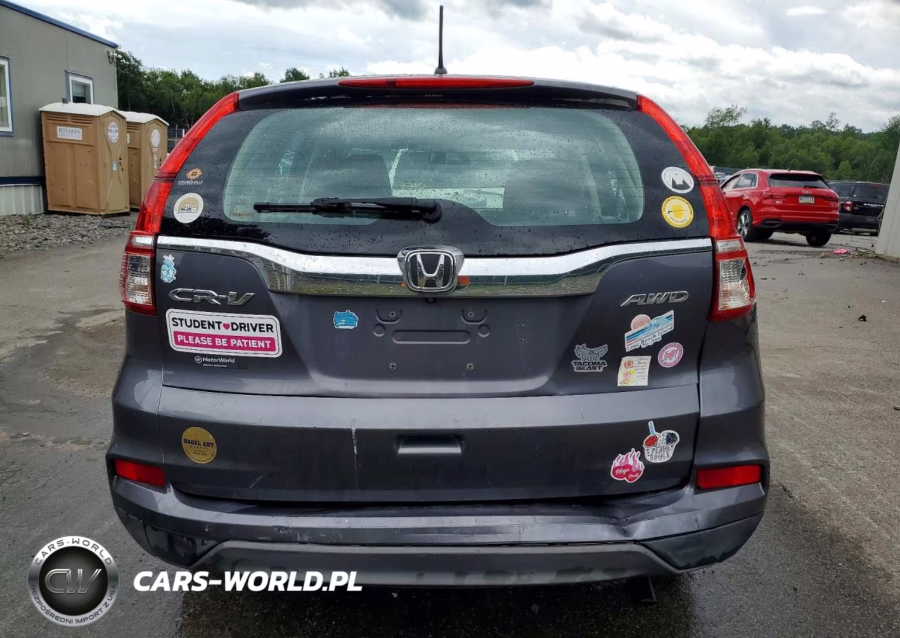 2016 Honda Cr-V Lx VIN:5J6RM4H38GL001594 - 6