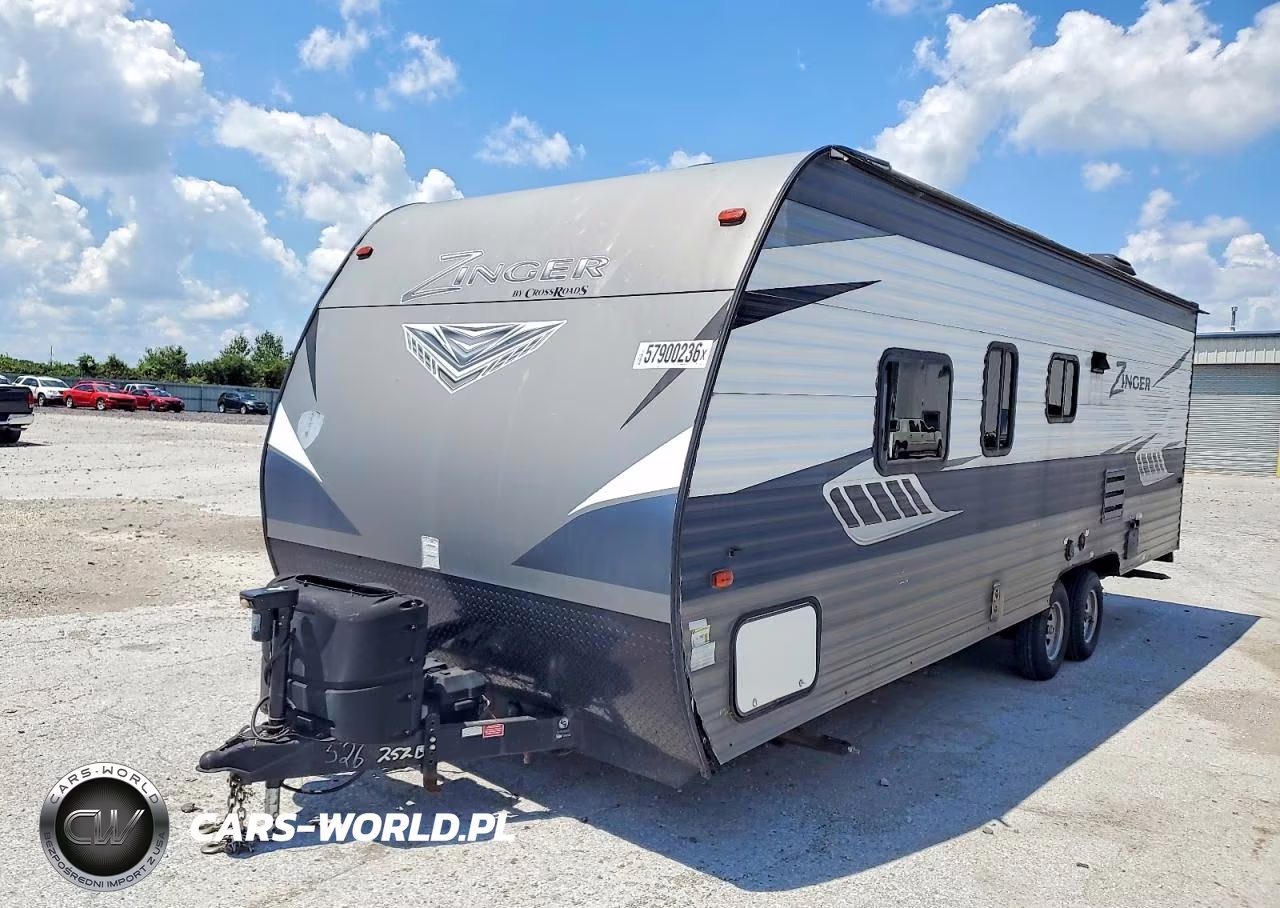 2018 Cross Roads Zinger Camper VIN:4YDT25228JS371526 - 2
