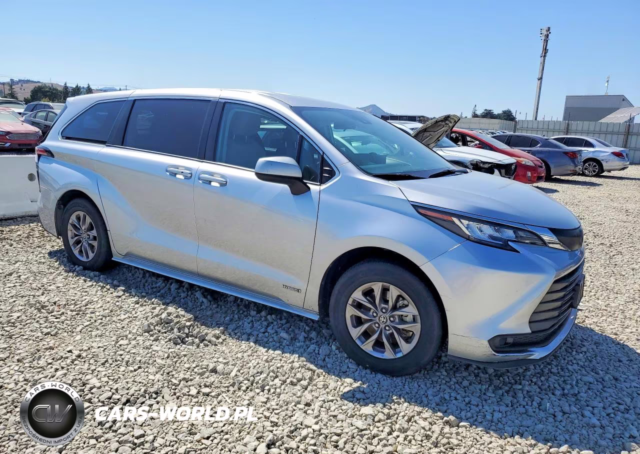 2021 Toyota Sienna Le VIN:5TDKRKEC6MS012461 - 4