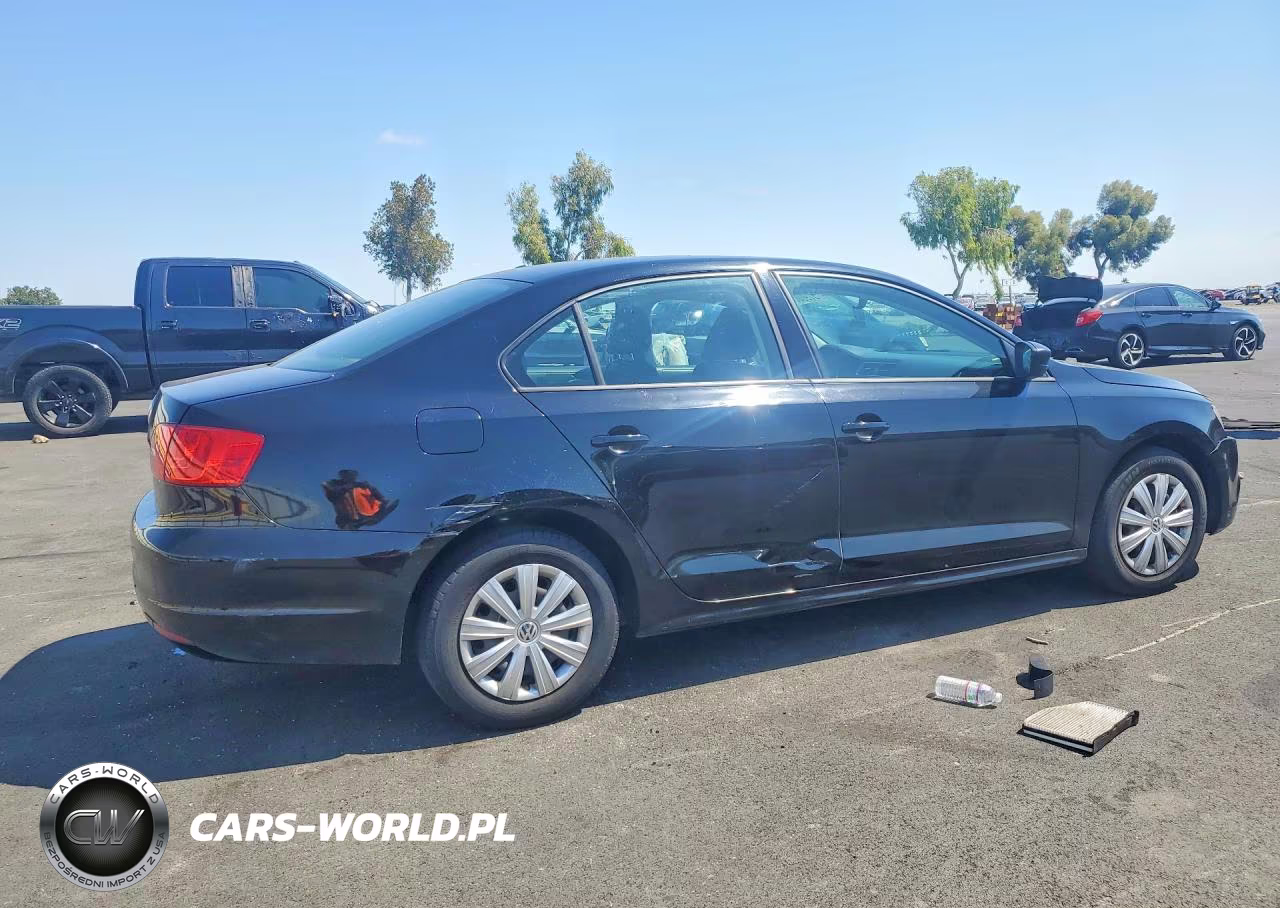 2014 Volkswagen Jetta Base VIN:3VW2K7AJ0EM404405 - 3