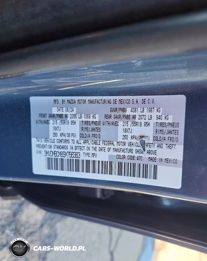 2025 Mazda Cx-30 Preferred VIN:3MVDMBCM8SM756383 - 13