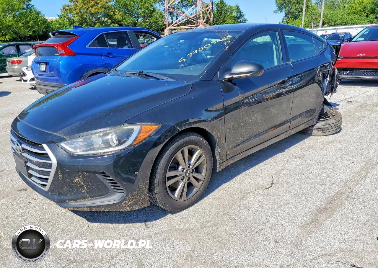 2017 Hyundai Elantra Se VIN:5NPD84LF8HH001848 - 1
