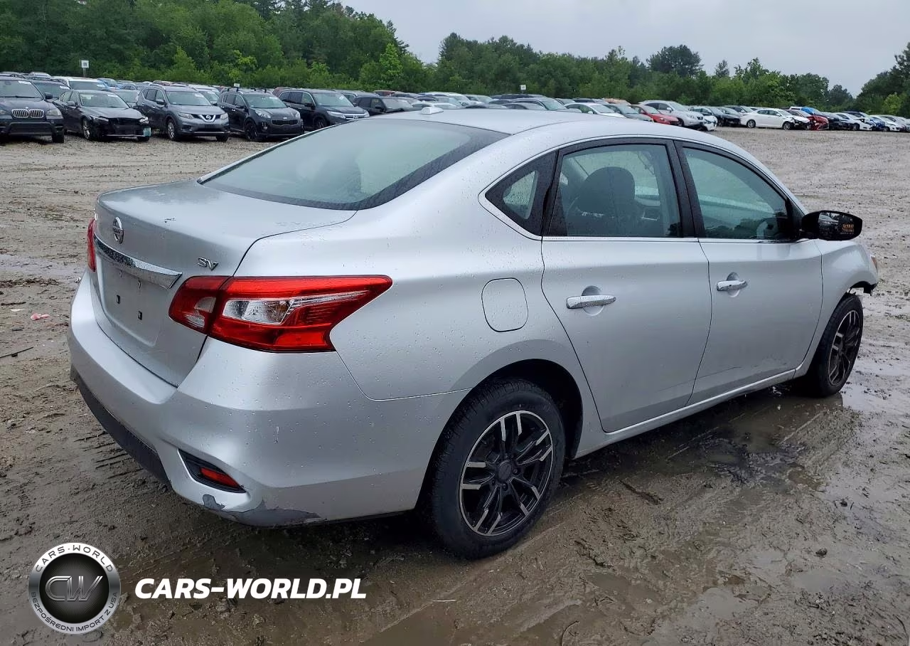 2017 Nissan Sentra Sv VIN:3N1AB7AP8HY354811 - 3
