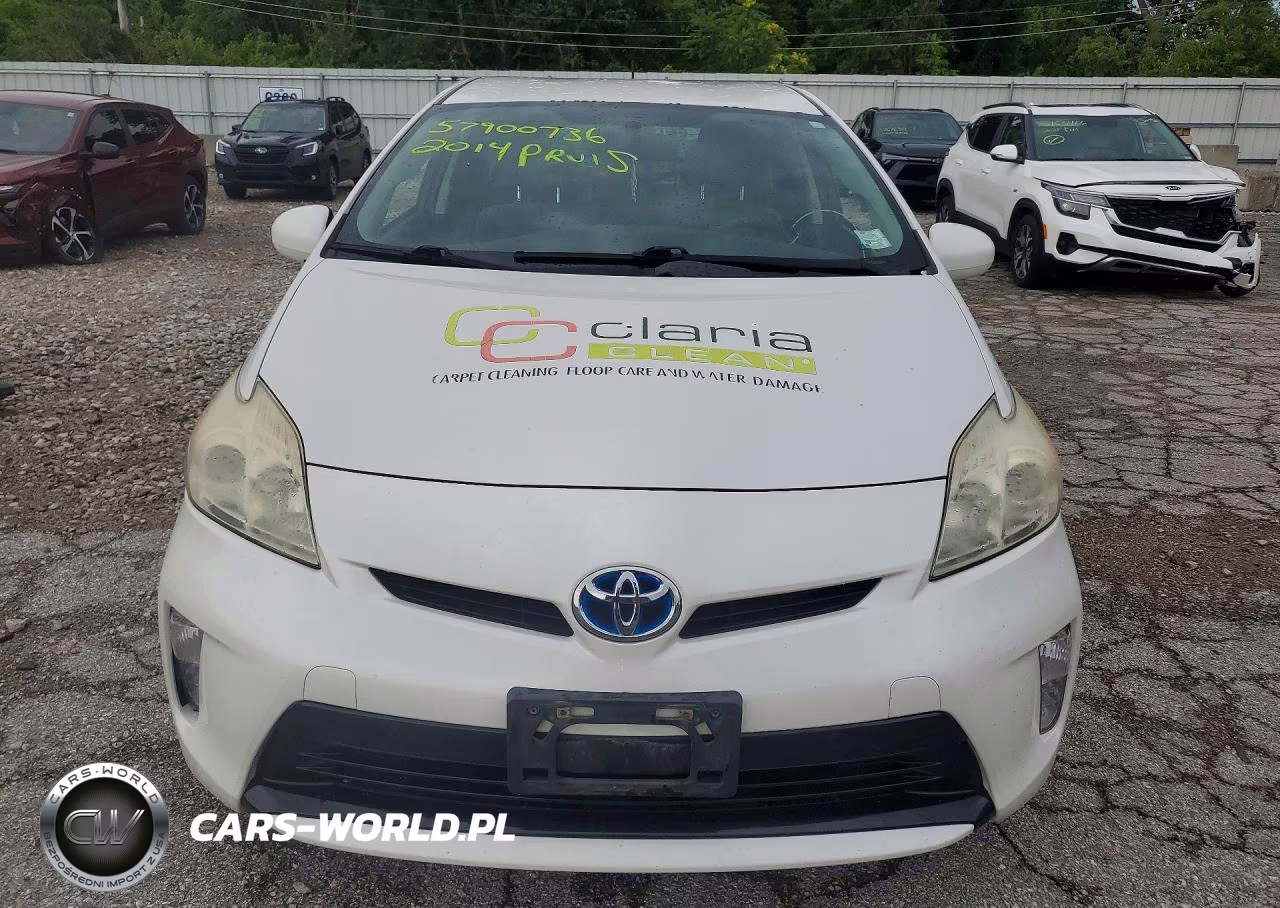 2014 Toyota Prius Two VIN:JTDKN3DU4E0367354 - 5