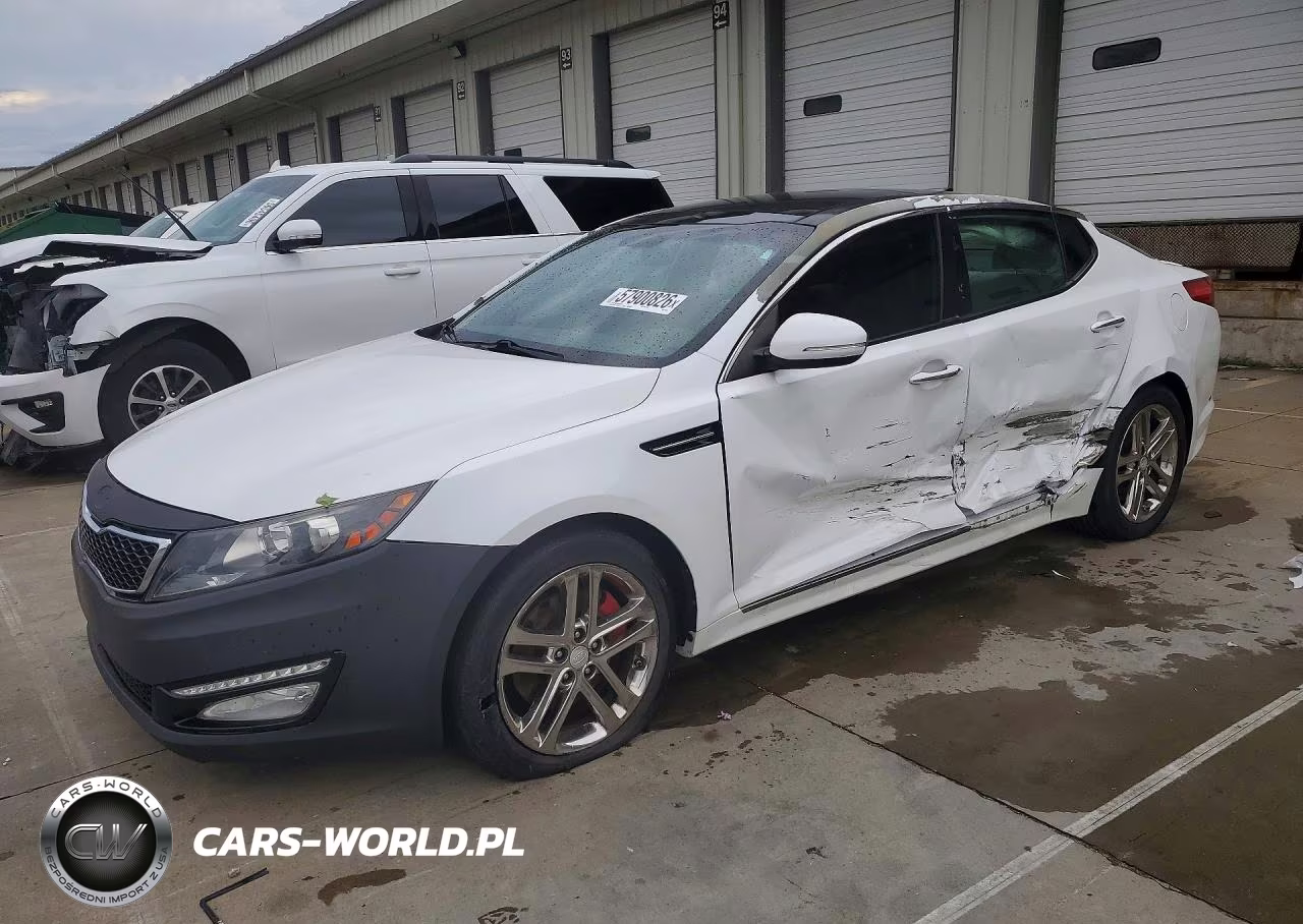 2013 Kia Optima Sx VIN:5XXGR4A68DG180167 - 1