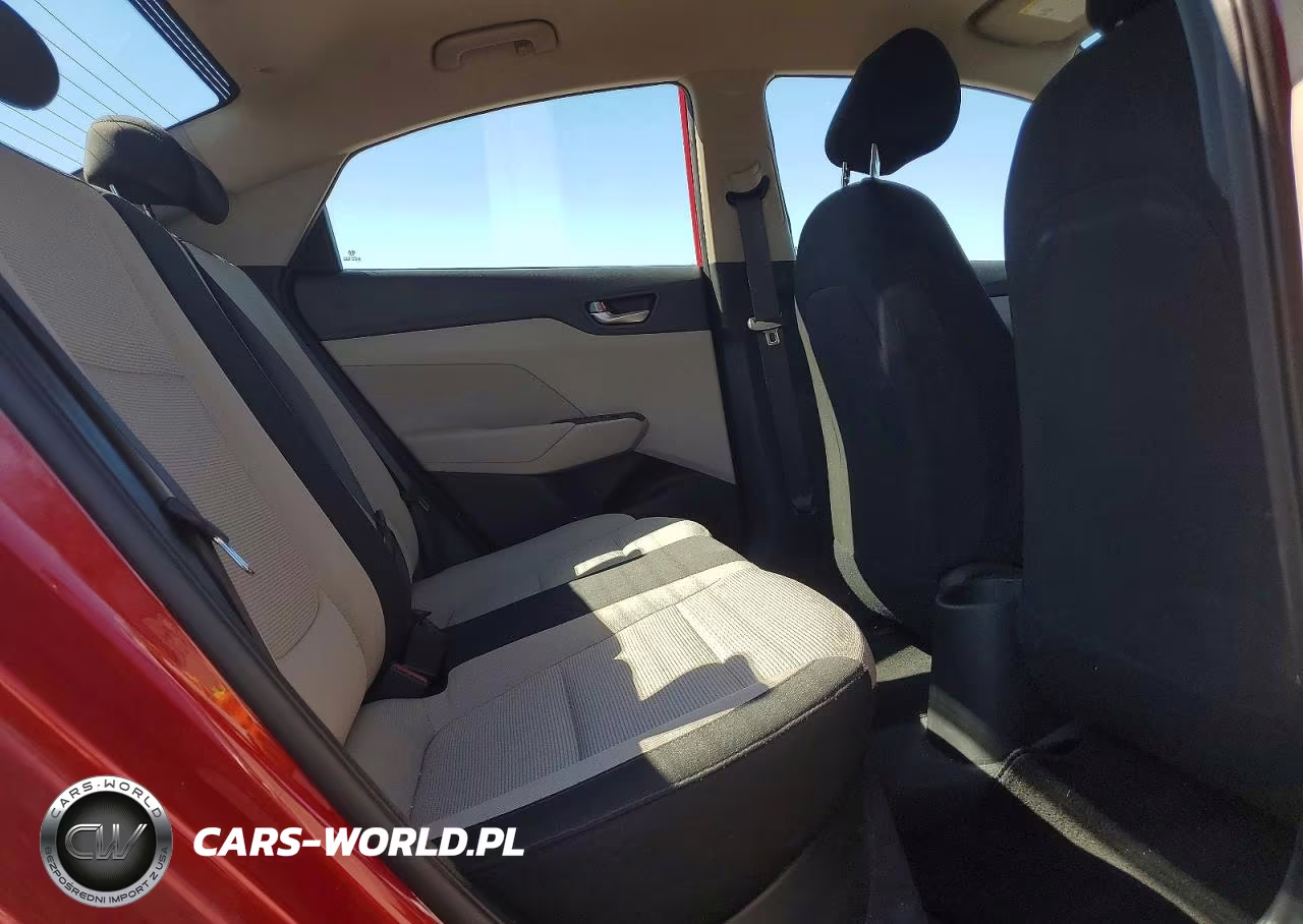2022 Hyundai Accent Se VIN:3KPC24A61NE158234 - 10