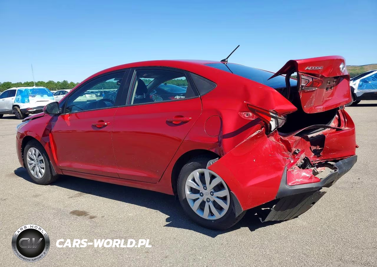 2022 Hyundai Accent Se VIN:3KPC24A61NE158234 - 2