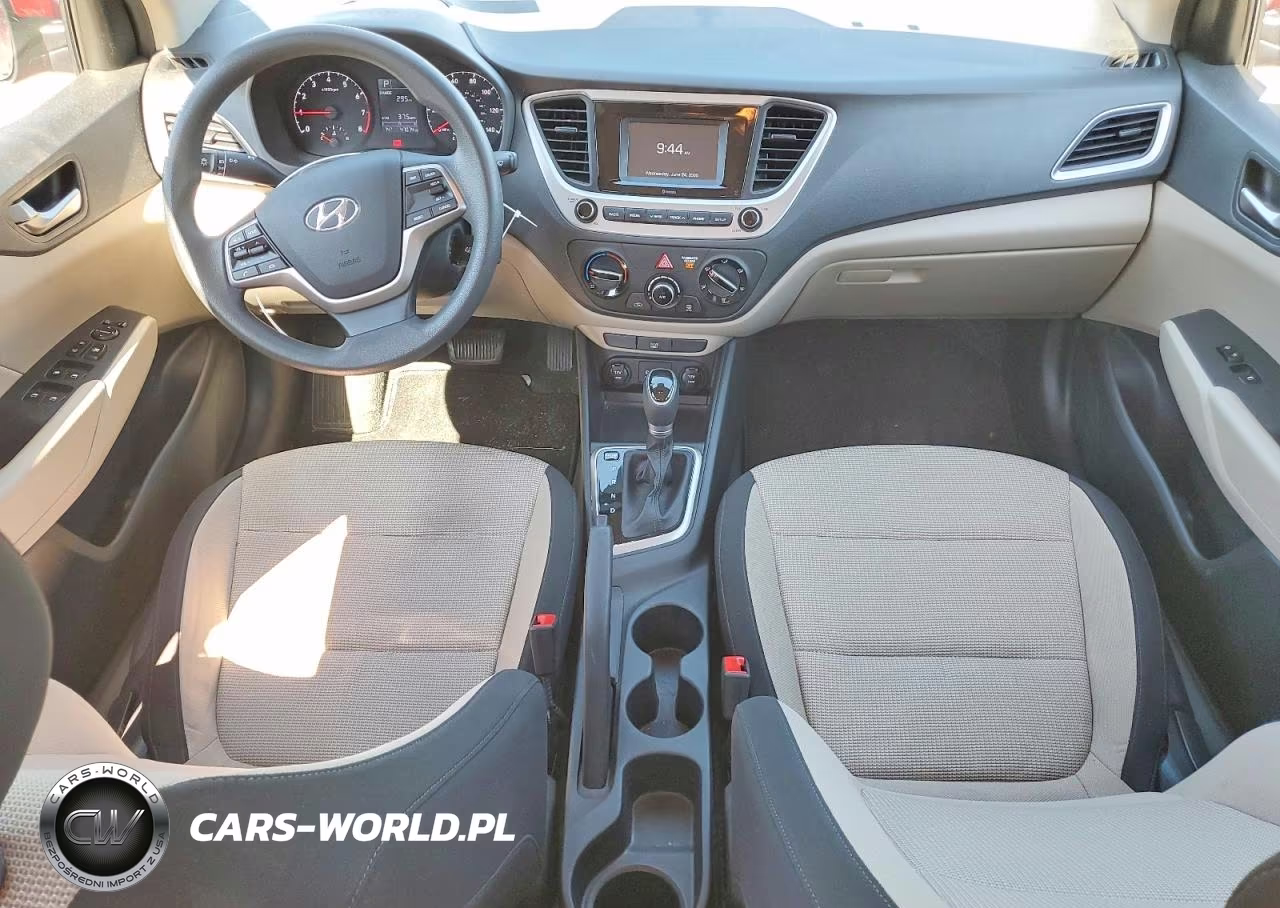 2022 Hyundai Accent Se VIN:3KPC24A61NE158234 - 8