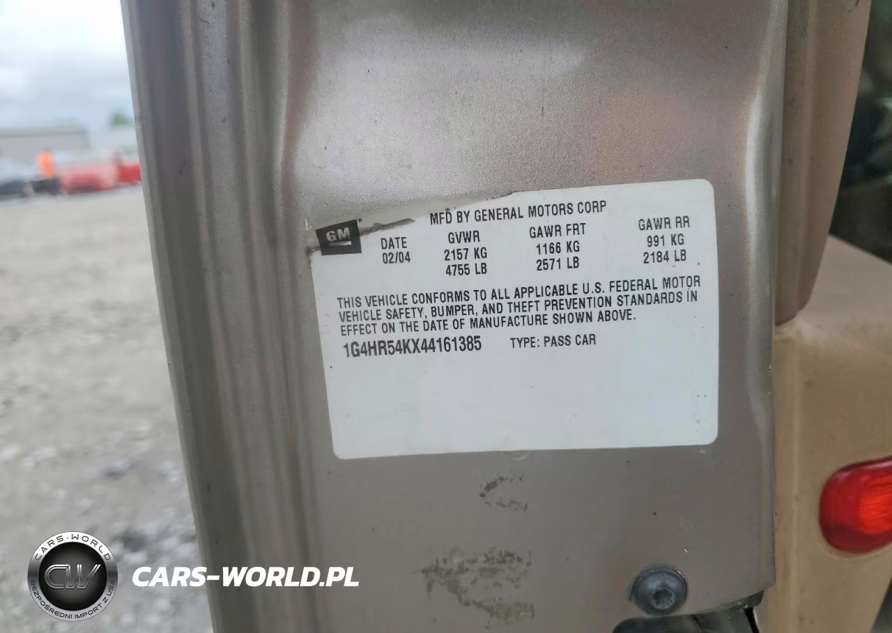 2004 Buick Lesabre Limited VIN:1G4HR54KX44161385 - 12