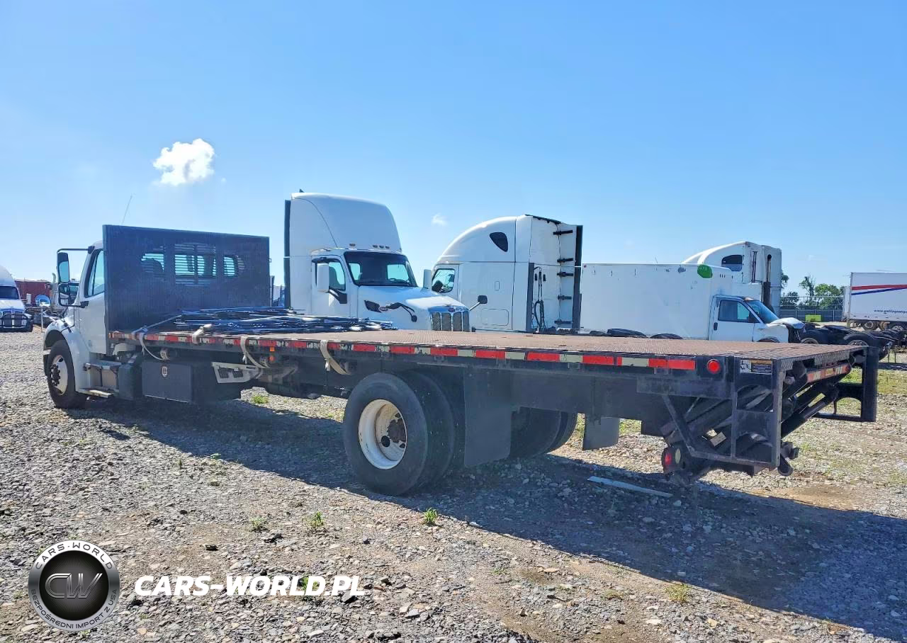 2014 Freightliner Business Class M2 Flatbed Truck VIN:1FVACWDU8EHFV6326 - 3