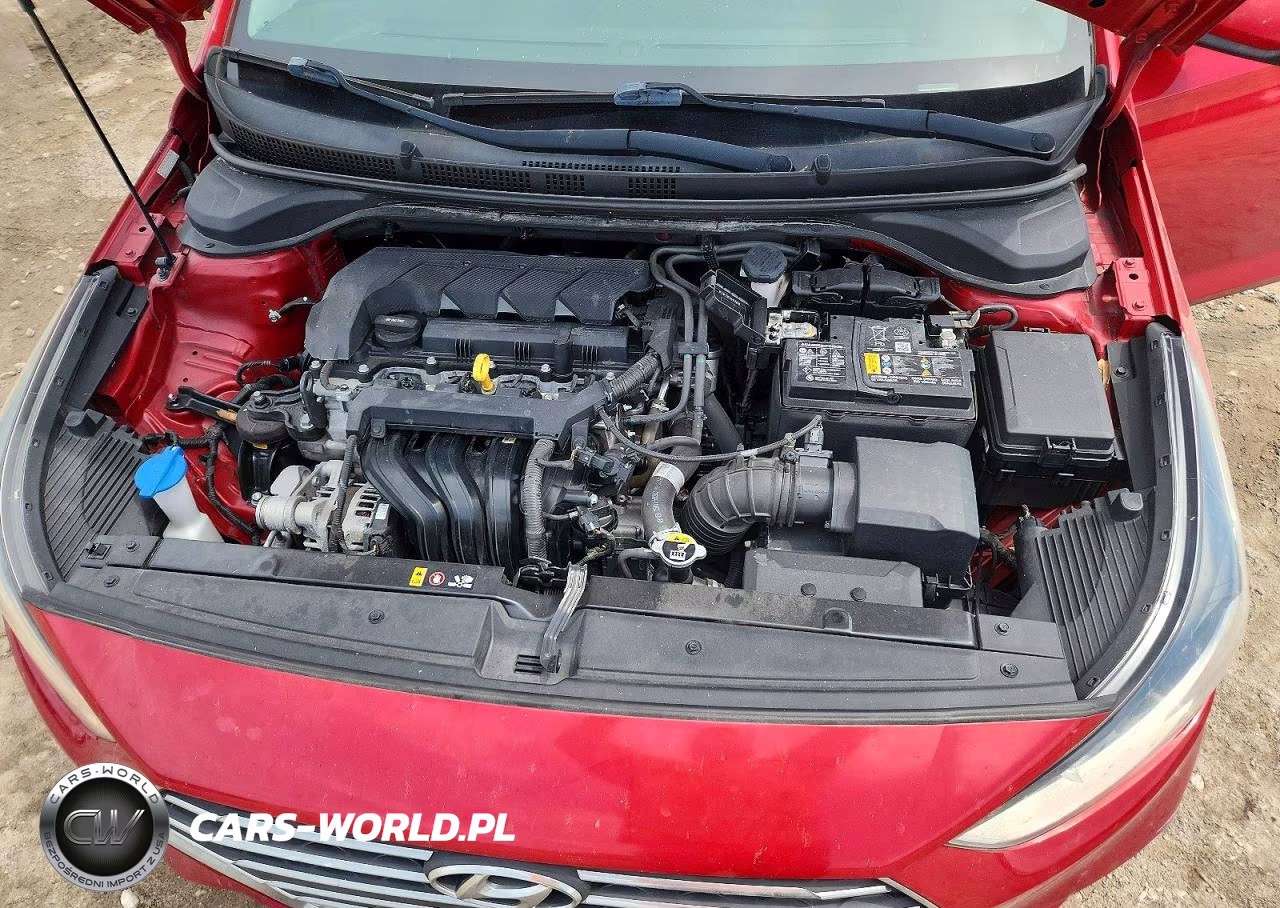 2022 Hyundai Accent Sel VIN:3KPC24A66NE157919 - 11