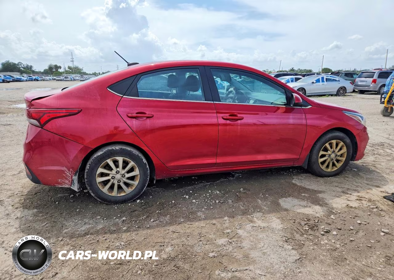 2022 Hyundai Accent Sel VIN:3KPC24A66NE157919 - 3