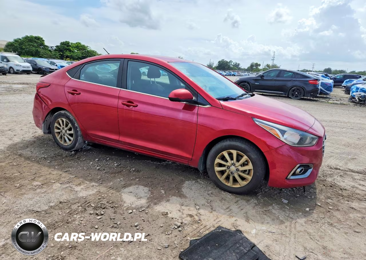 2022 Hyundai Accent Sel VIN:3KPC24A66NE157919 - 4