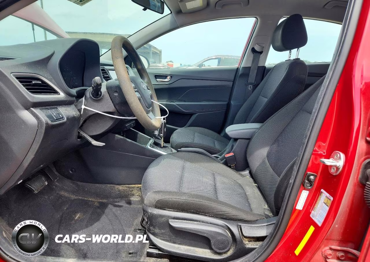 2022 Hyundai Accent Sel VIN:3KPC24A66NE157919 - 7