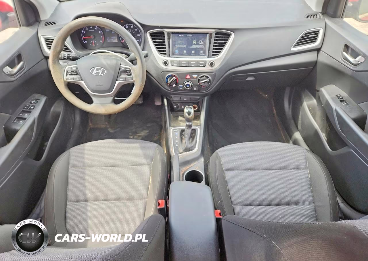 2022 Hyundai Accent Sel VIN:3KPC24A66NE157919 - 8