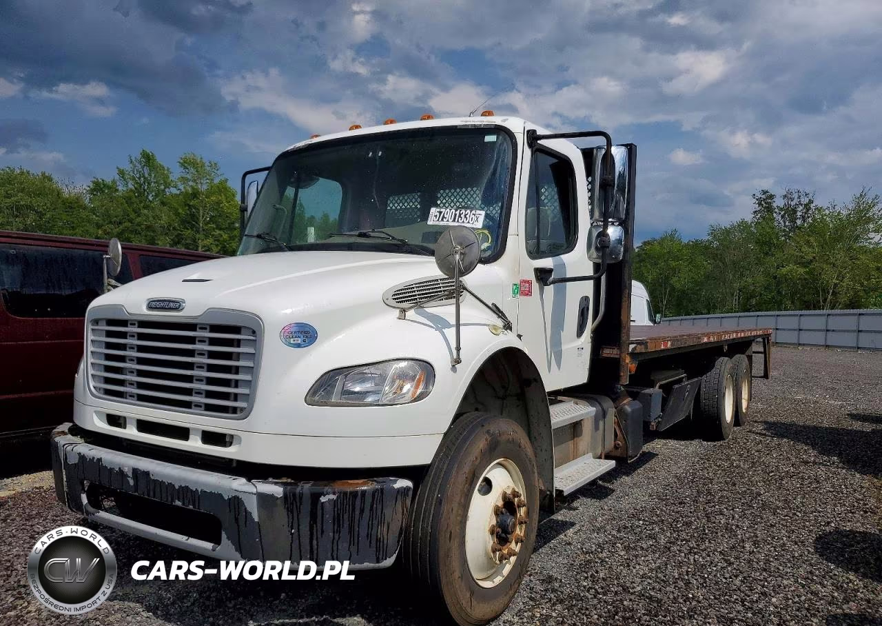 2016 Freightliner Business Class M2 Flatbed Truck VIN:1FVHCYCY0GHHG5539 - 2