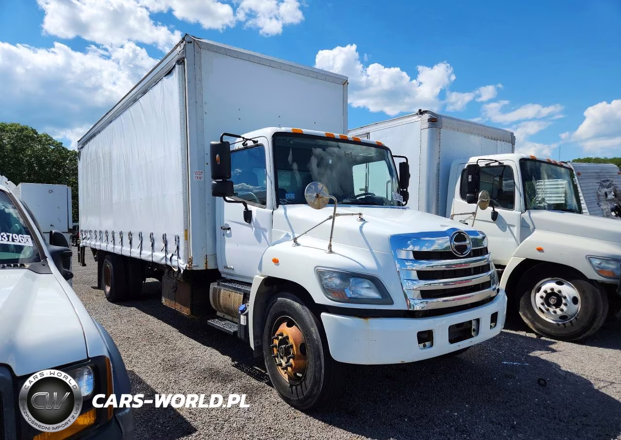 2017 Hino 258-268 Box Truck VIN:5PVNE8JV8H4S56231 - 4