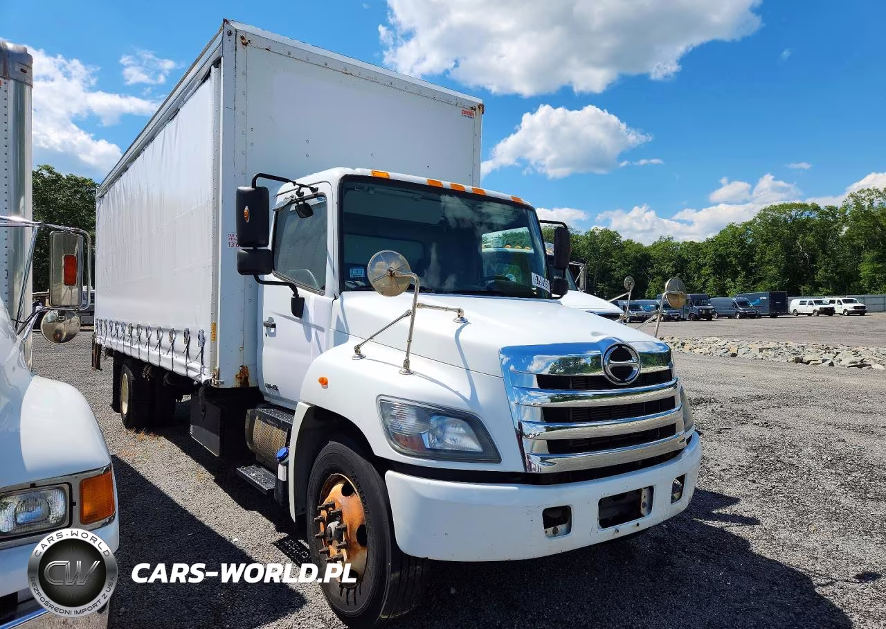 2017 Hino 258-268 Box Truck VIN:5PVNE8JV5H4S56235 - 4