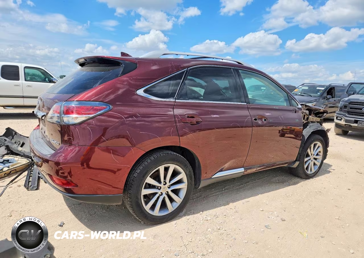 2015 Lexus Rx 350 VIN:2T2ZK1BA3FC153575 - 3