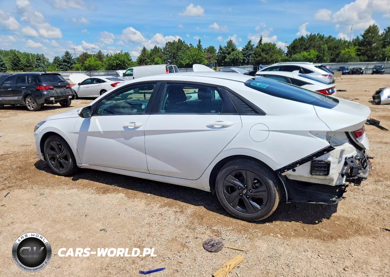 2021 Hyundai Elantra Sel VIN:5NPLM4AG5MH029751 - 2