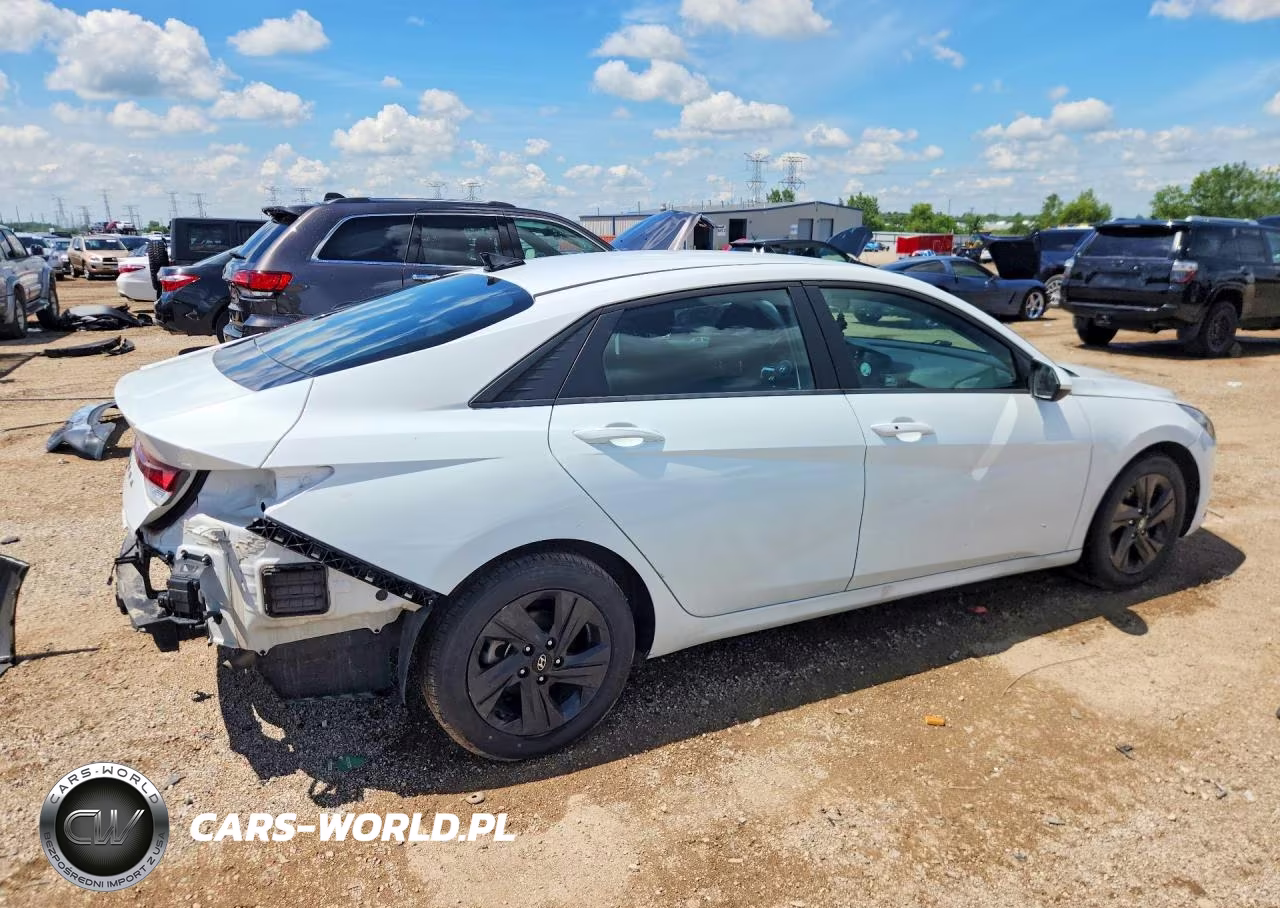 2021 Hyundai Elantra Sel VIN:5NPLM4AG5MH029751 - 3