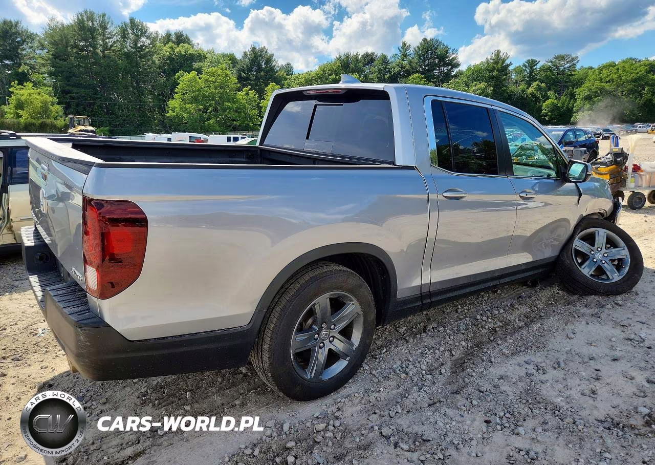 2023 Honda Ridgeline Rtl VIN:5FPYK3F53PB029187 - 3