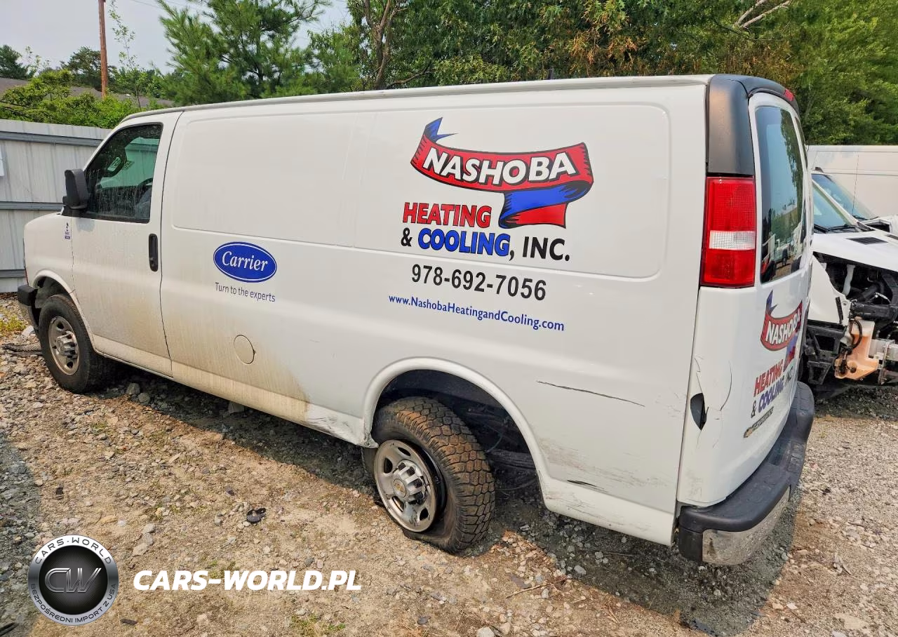 2022 Chevrolet Express G2500 VIN:1GCWGAFP0N1184373 - 2