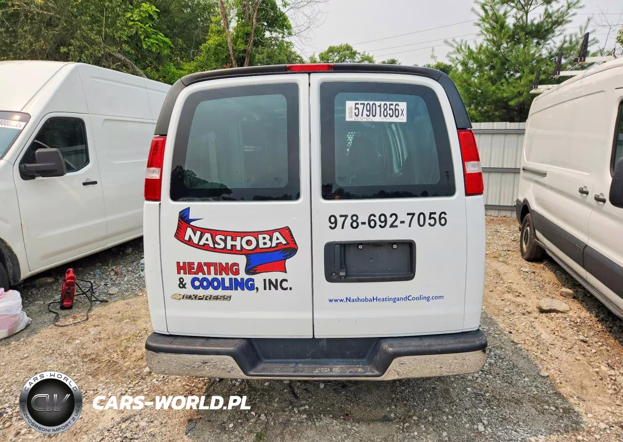 2022 Chevrolet Express G2500 VIN:1GCWGAFP0N1184373 - 6