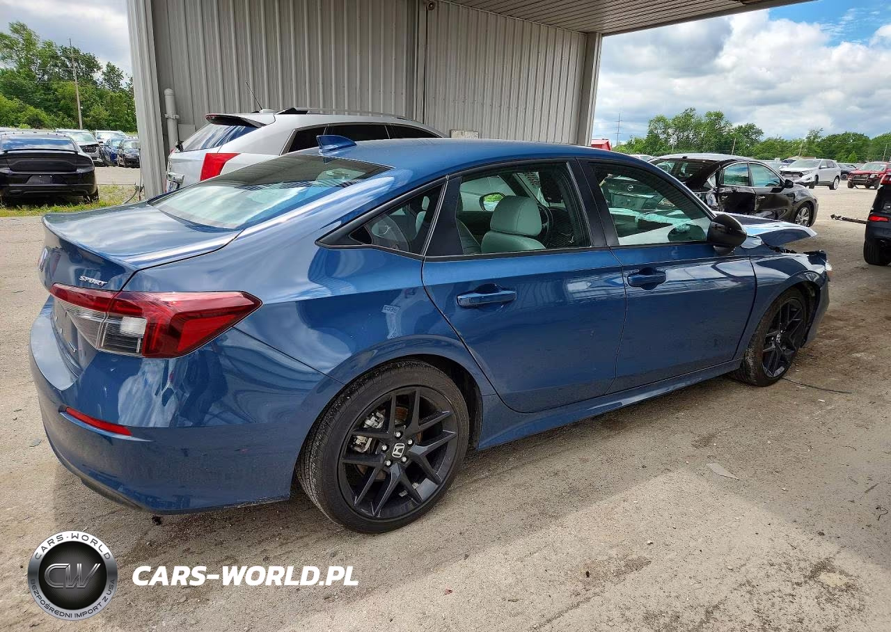 2025 Honda Civic Sport VIN:2HGFE4F80SH319317 - 3