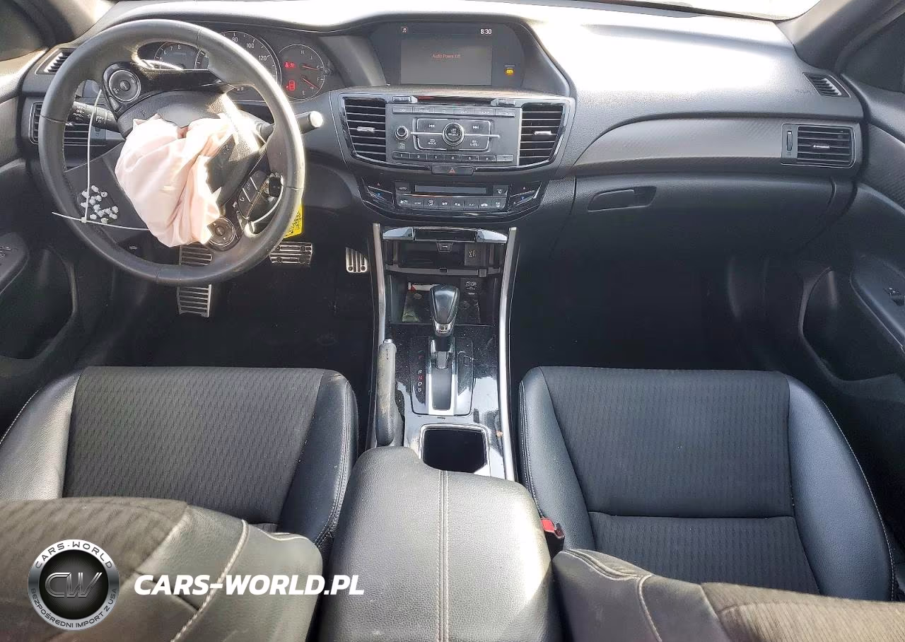 2016 Honda Accord Sport VIN:1HGCR2F5XGA110674 - 8