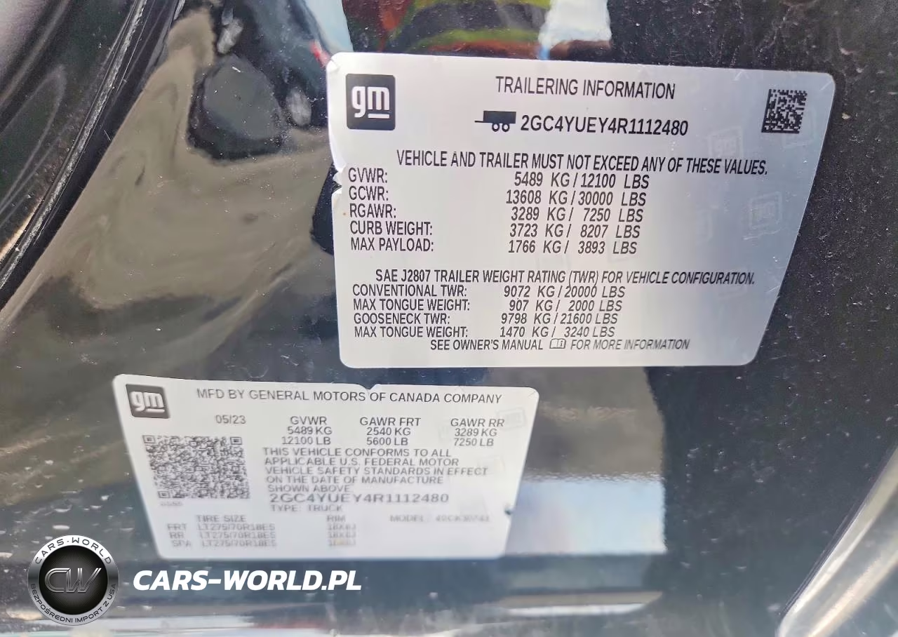 2024 Chevrolet Silverado K3500 Ltz VIN:2GC4YUEY4R1112480 - 12