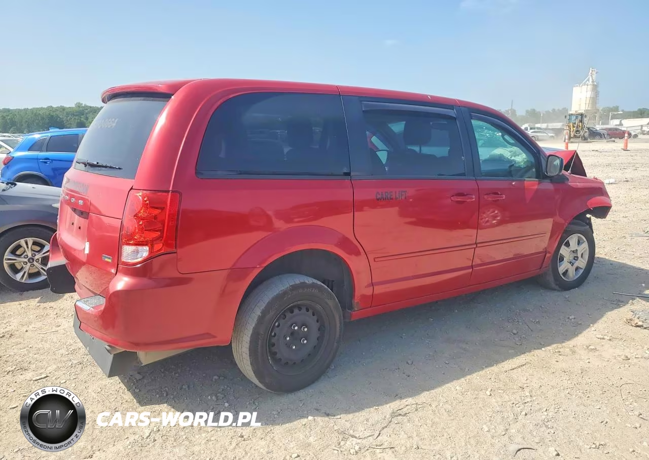 2012 Dodge Grand Caravan Se VIN:2C4RDGBGXCR398584 - 3