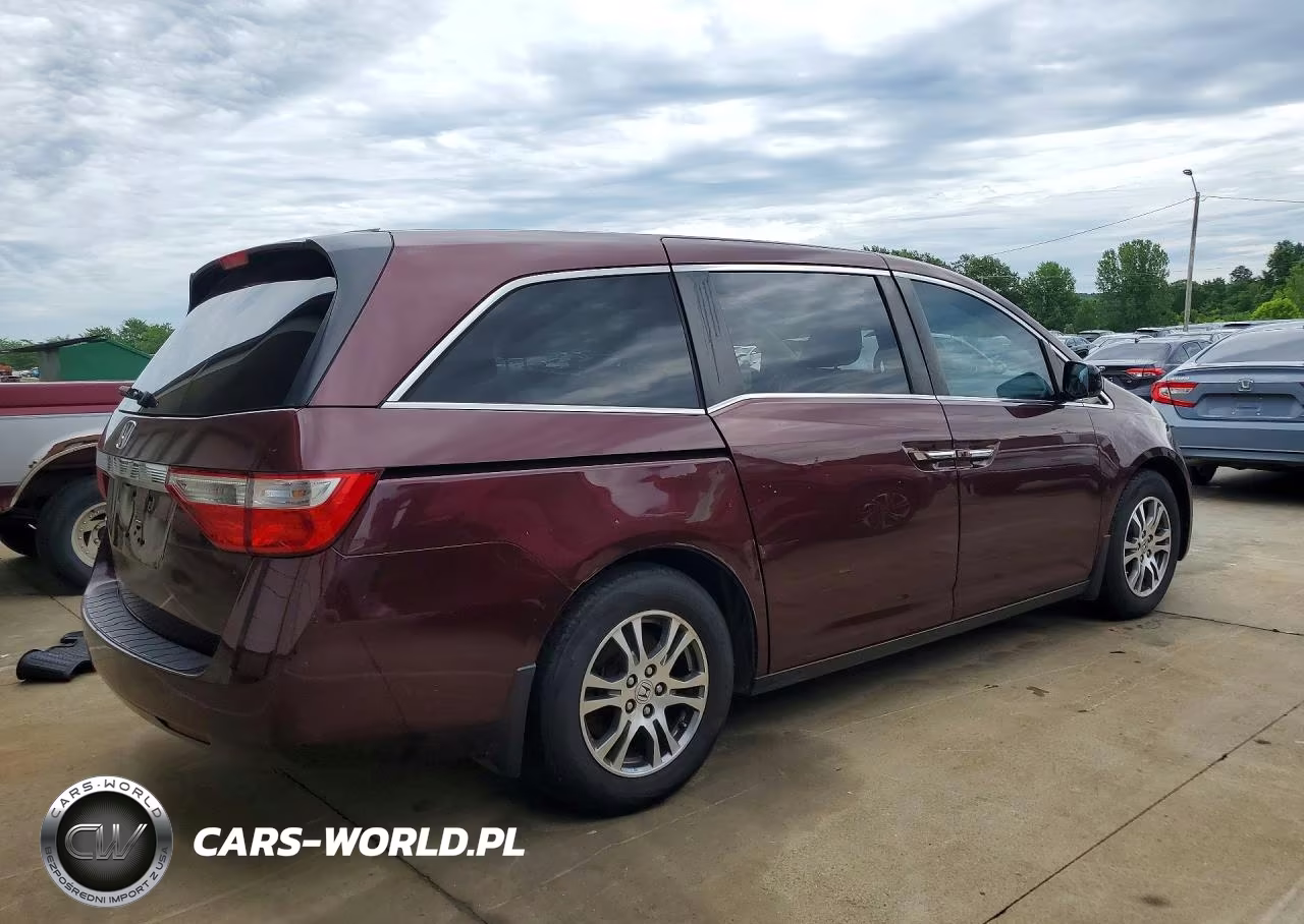 2013 Honda Odyssey Exl VIN:5FNRL5H66DB011466 - 3