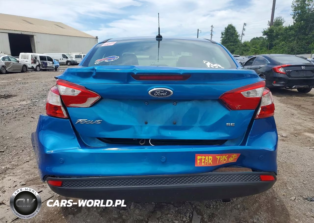 2013 Ford Focus Se VIN:1FADP3F27DL180417 - 6