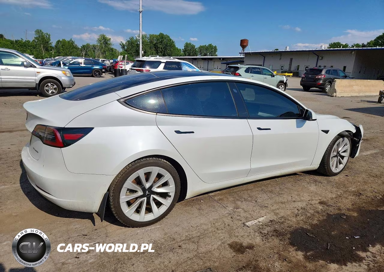2021 Tesla Model 3 VIN:5YJ3E1EB7MF047435 - 3